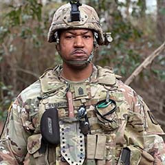 Command Sgt. Maj. Tad Washington